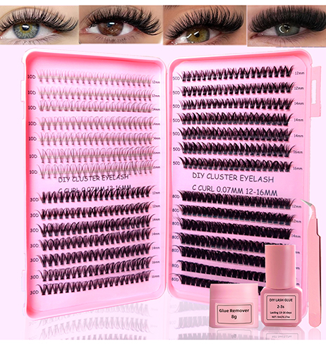 Whole Kit Long Lasting DIY lashes Kit 