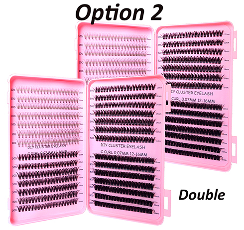 DIY Eyelash Extensions  Clusters