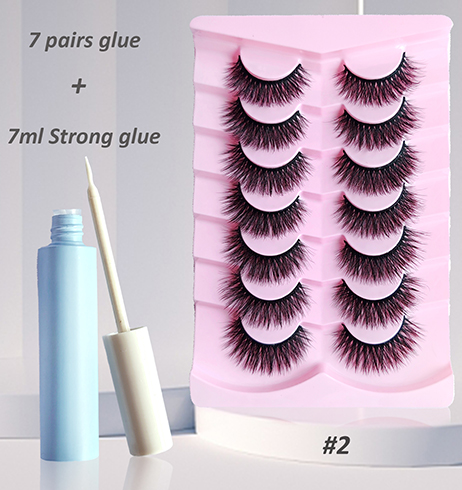 Wispy False Eyelashes, Pompadour Multipack Lashes