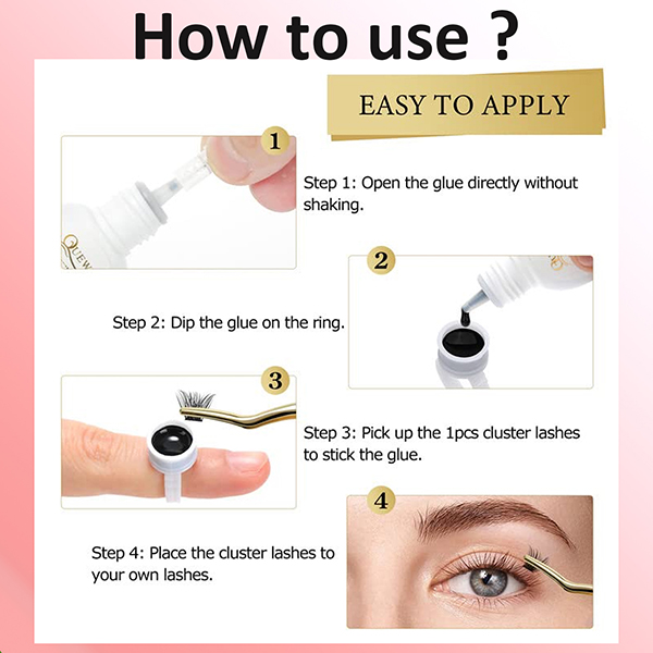 Whole Kit Long Lasting DIY lashes Kit 