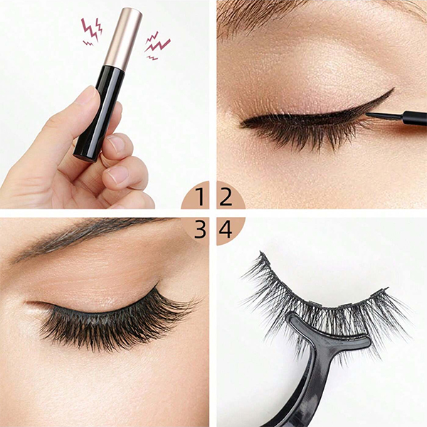 magnetic eyeliner lashes set 